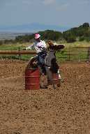 Pole bending at Gymkhana